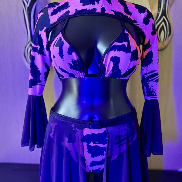 Groovy lycra setje "Britt"