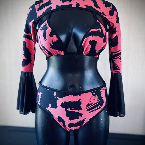 Groovy lycra setje "Britt"