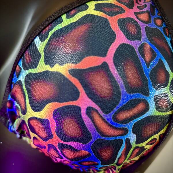 Rave setje "Rainbow Leopard" 