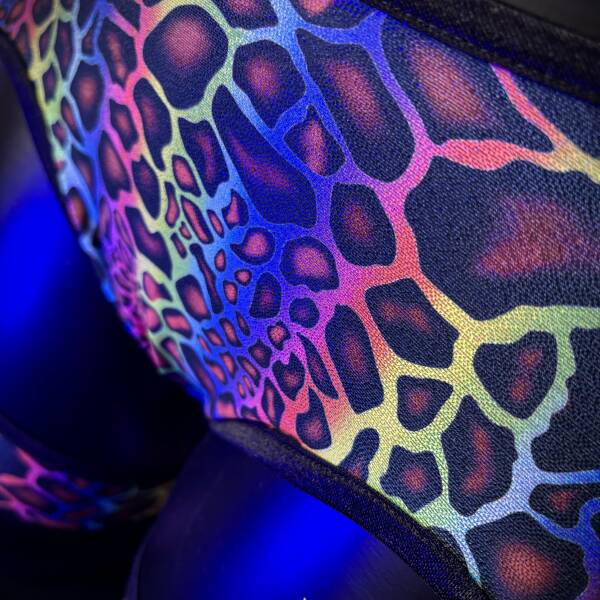 Rave setje "Rainbow Leopard" 