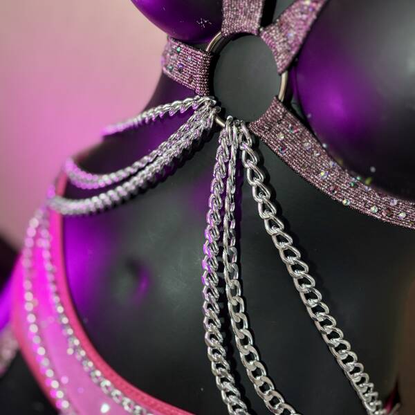 Bedazzled Hotpink & Zwart 