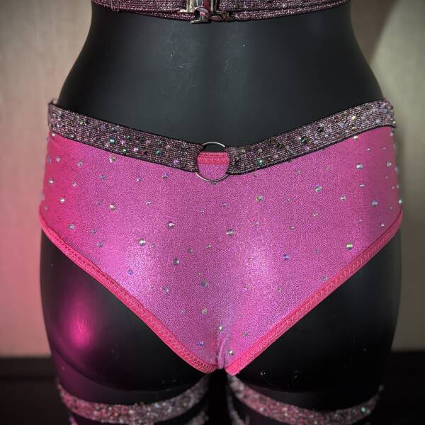 Bedazzled Hotpink & Zwart 