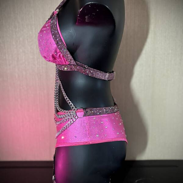 Bedazzled Hotpink & Zwart 