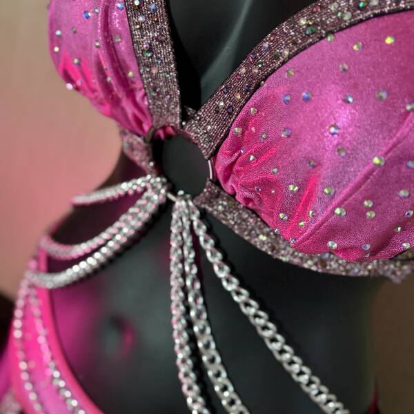 Bedazzled Hotpink & Zwart 