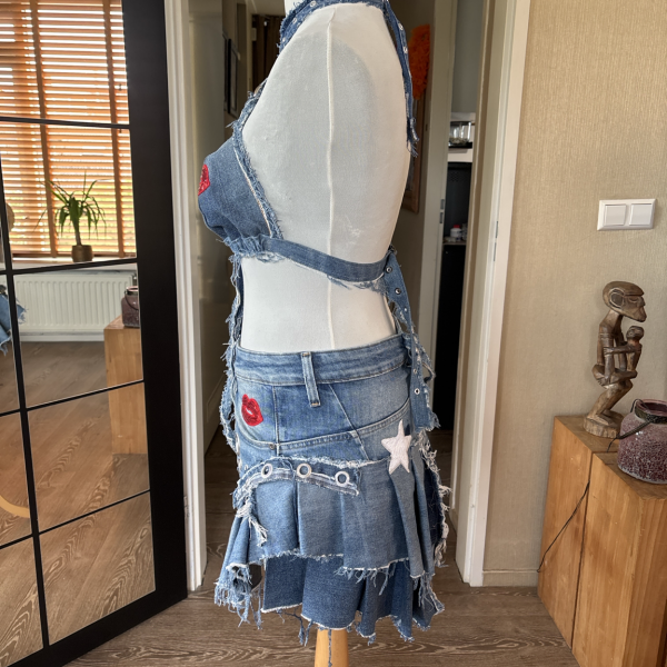 Upcycled Denim set